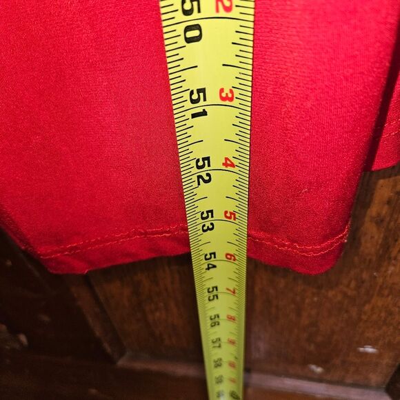 Lucy Diamonds Women's 3X Red Romper Jumpsuit Fair to Good Condition - Picture 4 of 10